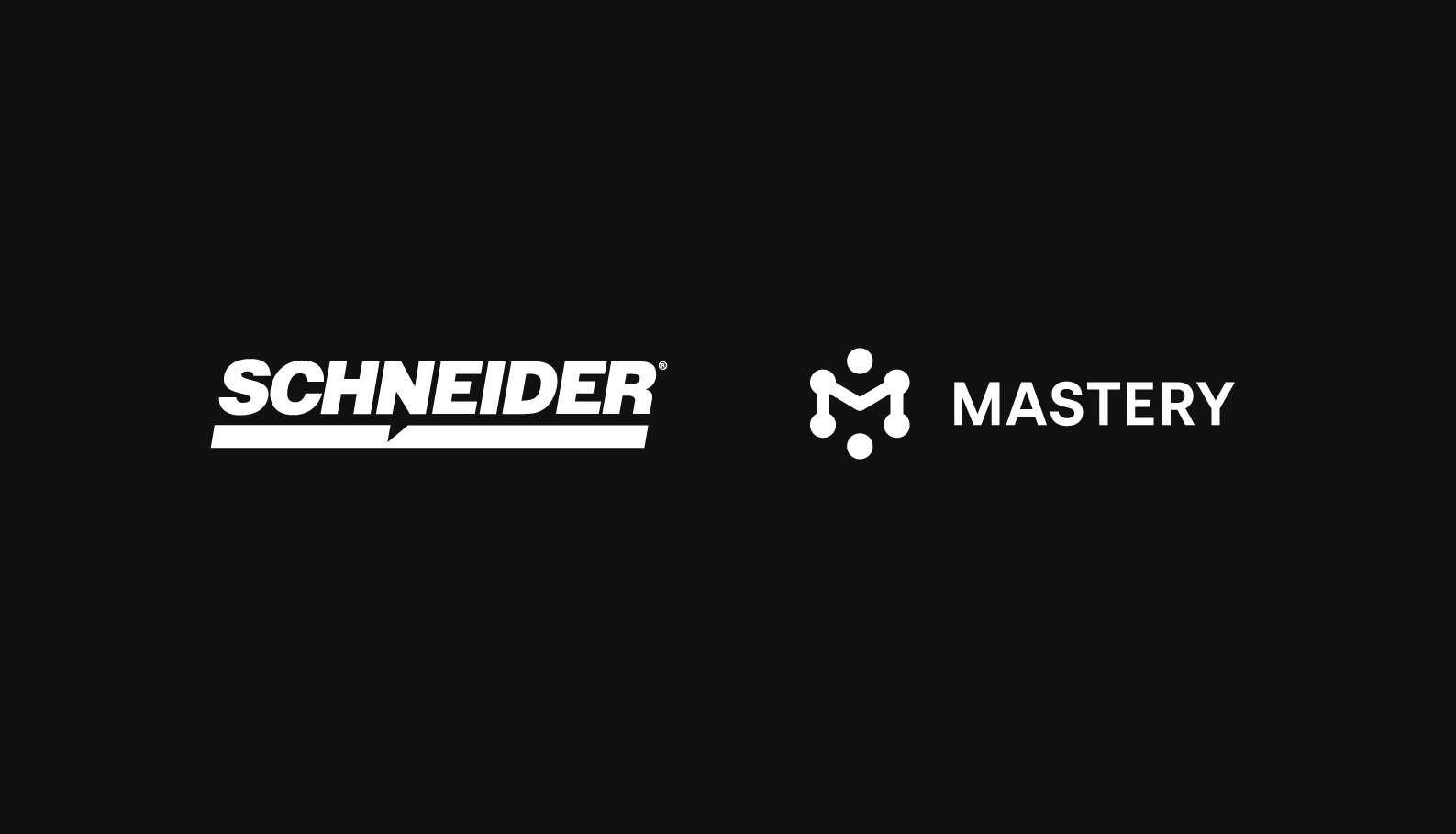 Schneider Announces Partnership with Mastery Systems to Advance Quest Technology Platform
